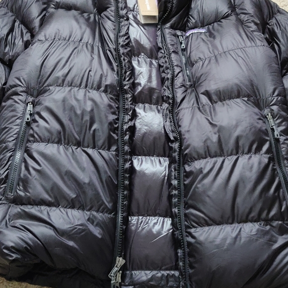 Patagonia Fitz Roy Down Men's Navy Jacket - Picture 3 of 5